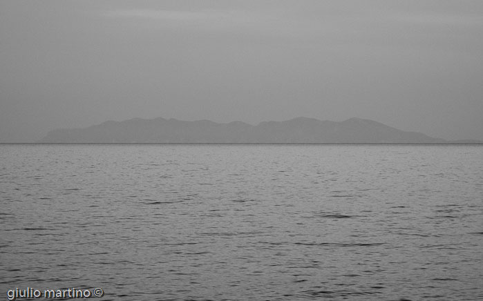isola Capraia vista da Capo Corso